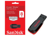 SanDisk Cruzer Blade Flash Drive (4GB-256GB)