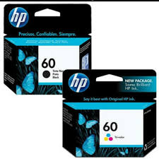 HP ink 60 black and colured