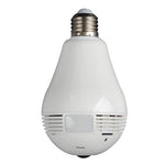Spy Panoramic Bulb Camera