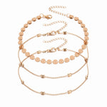 Bohemian 3-Set Anklets For Women