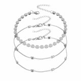 Bohemian 3-Set Anklets For Women