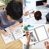 Smart Reusable Notebook With Pen