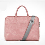 Laptop bag with pink colour