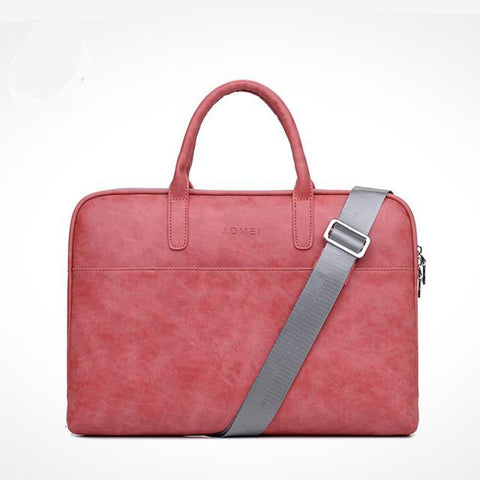 Laptop bag with red colour