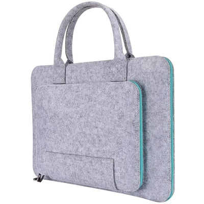 Super Light Wool Felt Laptop Bag (Imported)