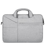 Laptop bag with light gray colour